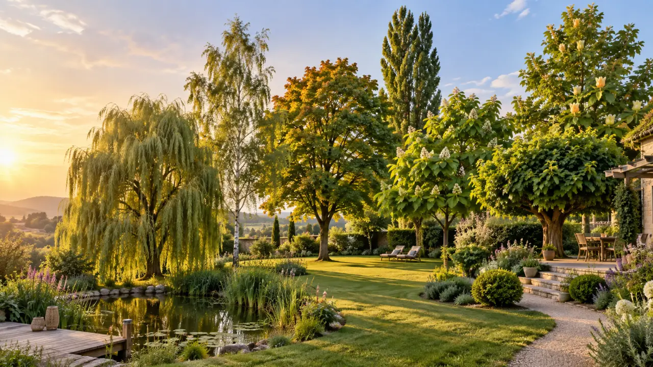 7 arbres à croissance rapide pour créer de l’ombre, selon votre terrain et votre espace