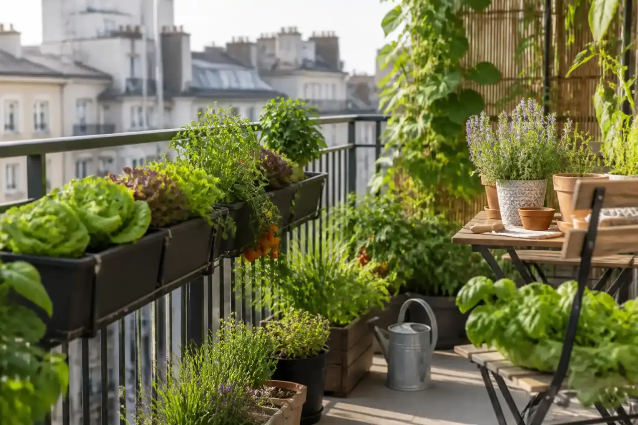 Arrosage délicat d'un jardin d'exception à l'heure dorée