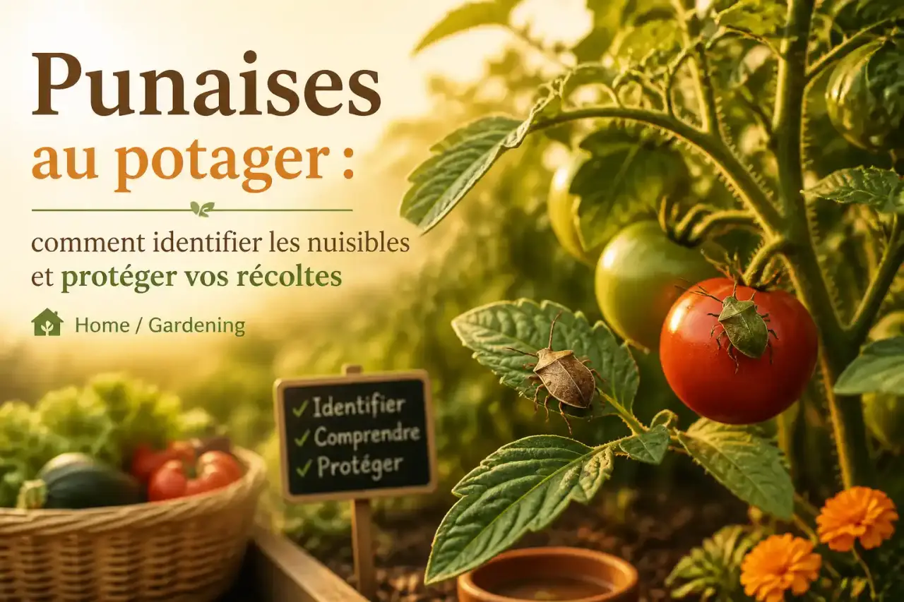 Punaises au potager : comment identifier les nuisibles et protéger vos récoltes