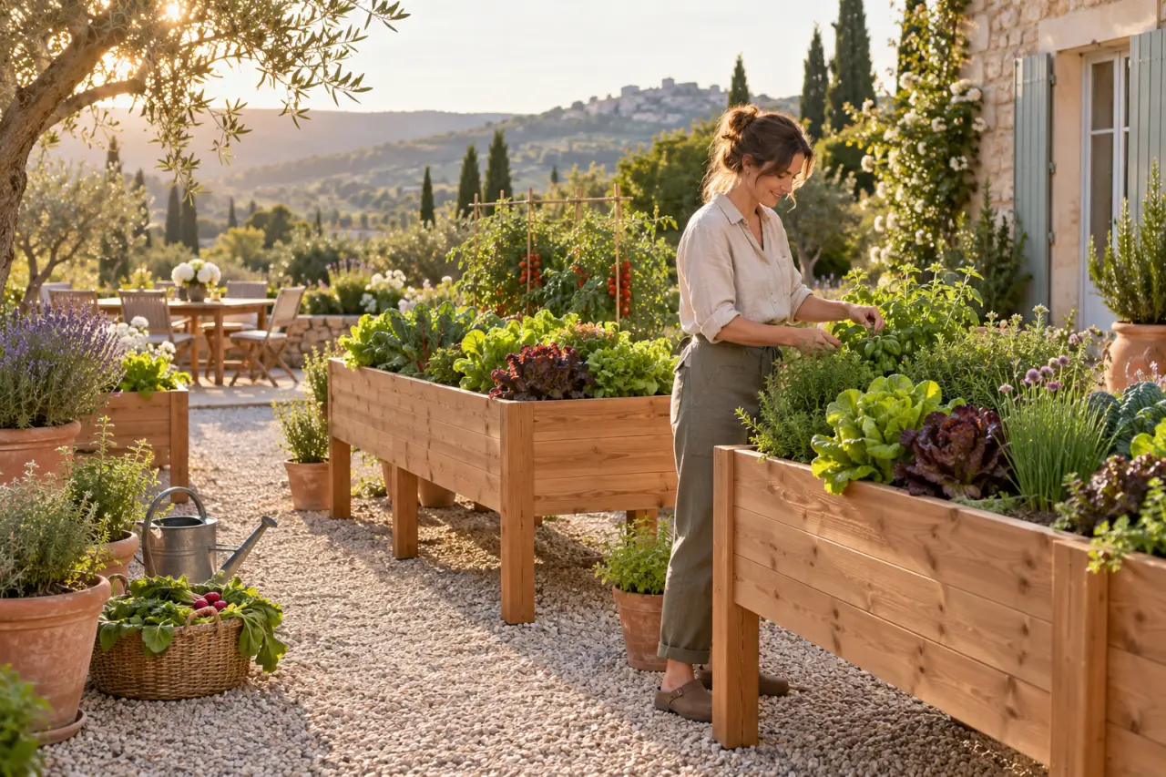 Bacs à potager : 120 cm de large pour jardiner sans se casser le dos
