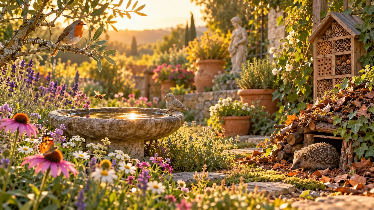 Animaux du jardin : qui accueillir, comment les attirer et quand préférer la statue