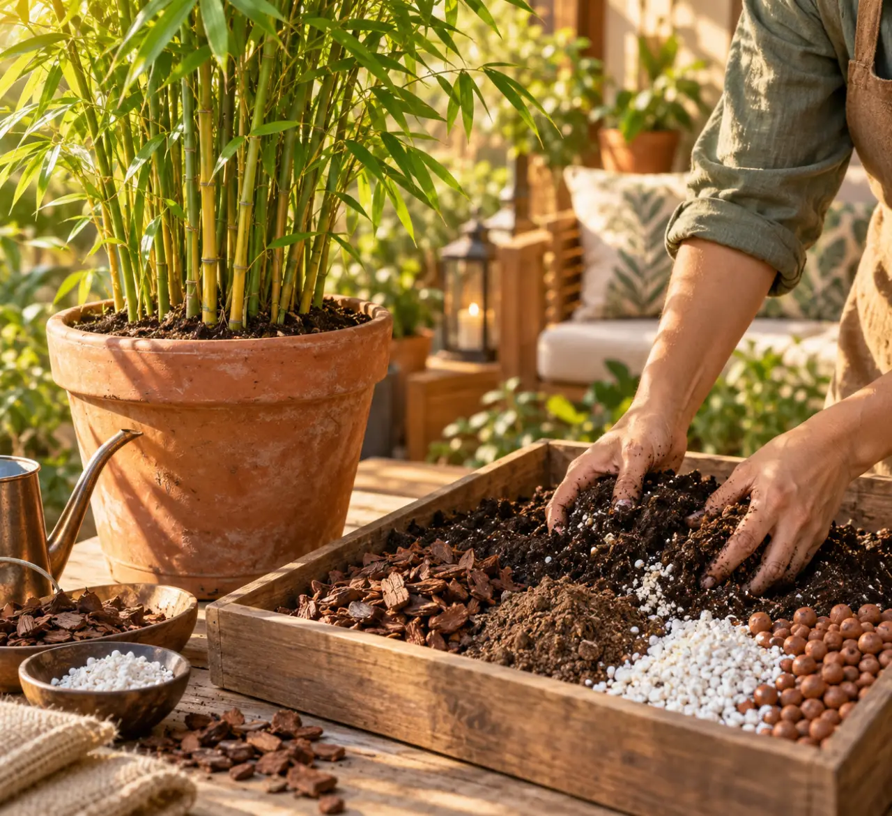 Quel terreau pour bambou choisir ? Un mélange frais, riche et bien drainé