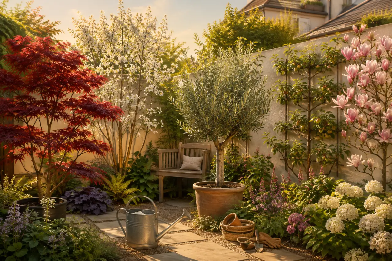 Quels arbres pour un petit jardin ? Taille, ombre et entretien