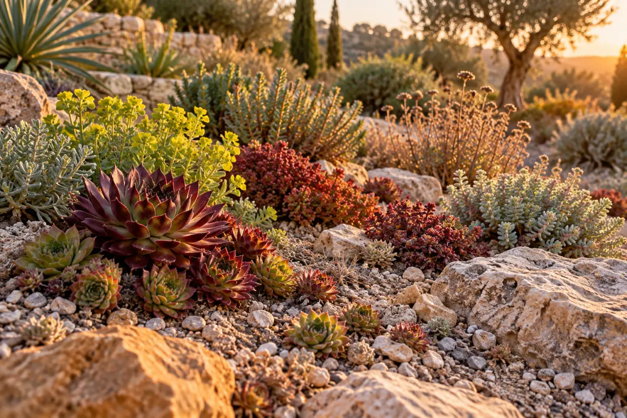 Planter des succulentes en pleine terre : un sol sec en hiver fait la différence